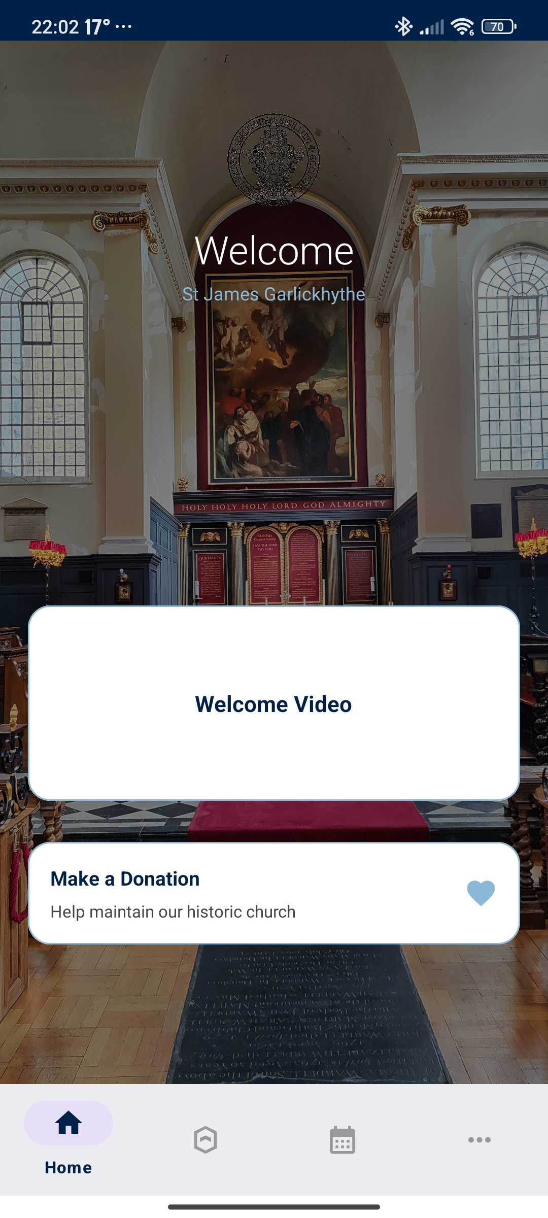 St James Garlickhythe App Screenshot 1