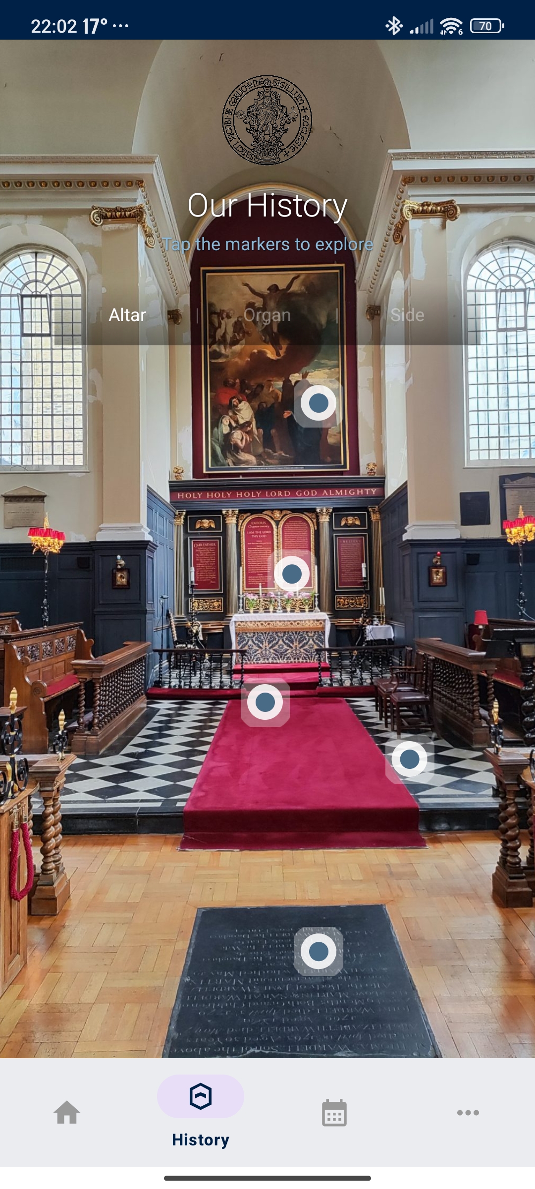 St James Garlickhythe App Screenshot 2