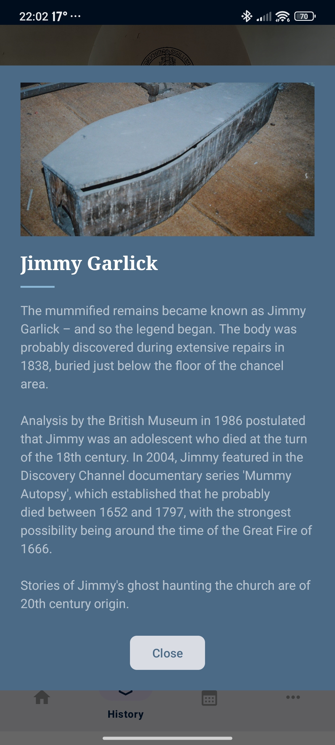 St James Garlickhythe App Screenshot 3